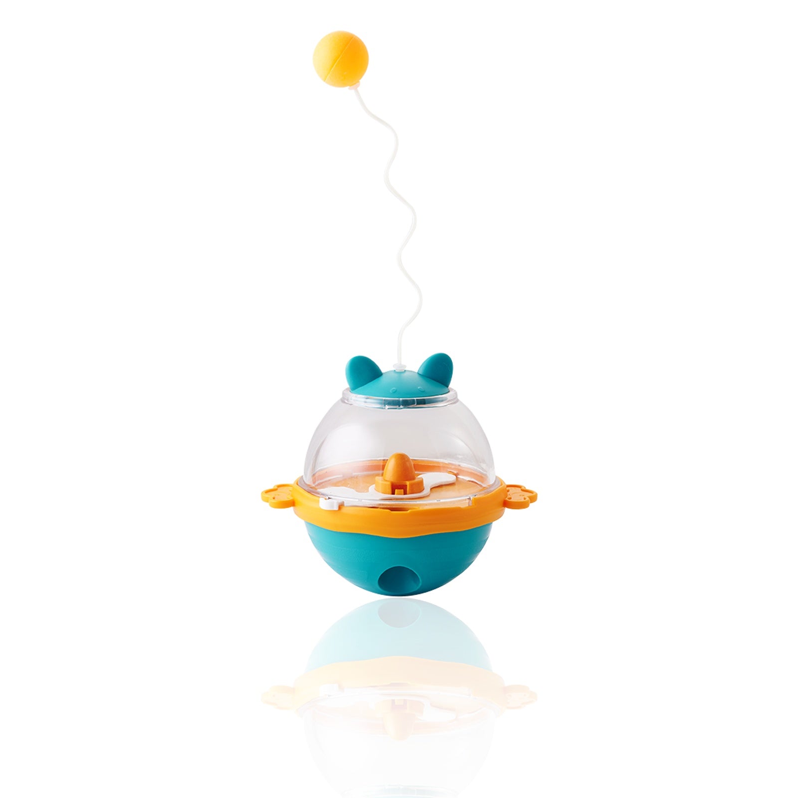Guardians Tumbler Pet Toy Cat Leaky Food Toy Interactive Dog Cat Toy Food Treat Dispensing Toys, Slow Feeder Treat Ball For Pets Increases IQ Interests In Play