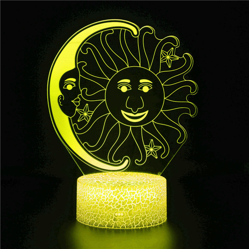Colorful Touch Remote Control LED Visual Light
