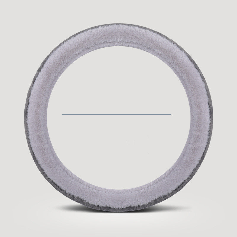 New Fashionable Rabbit Fleece For Automobile Steering Wheel Cover