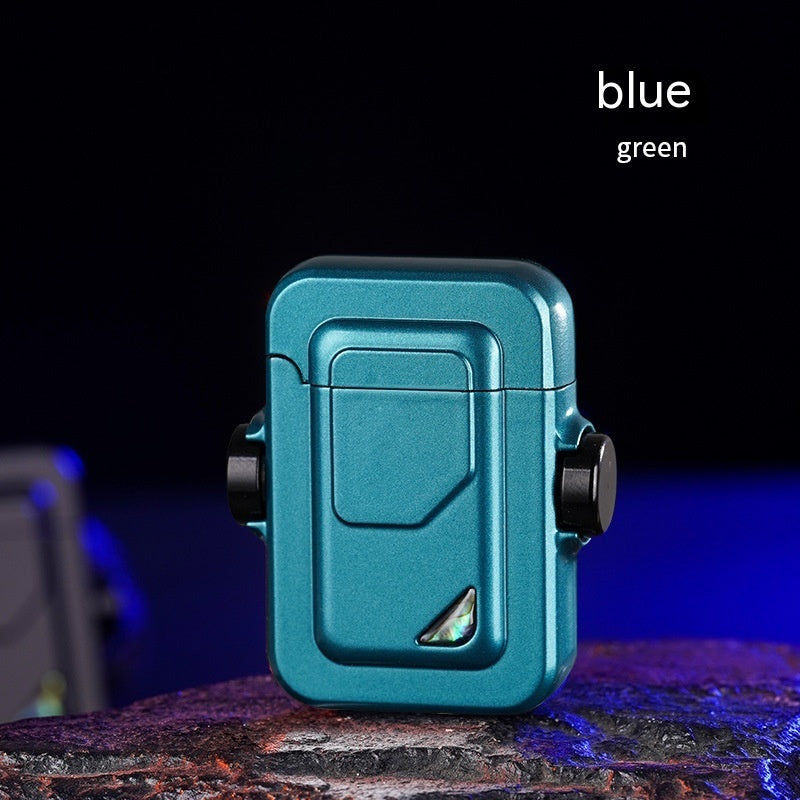 Fingertip Gyro Electronic Induction Lighter Windproof
