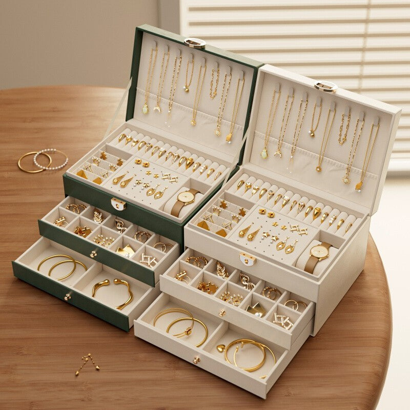 Jewelry Storage Box Multi-layer High-end