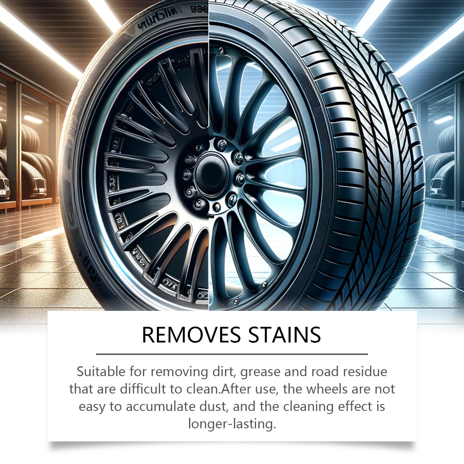 Car Tire Steel Ring Cleaning Stain Renovation Repair Wheel Rust Remover