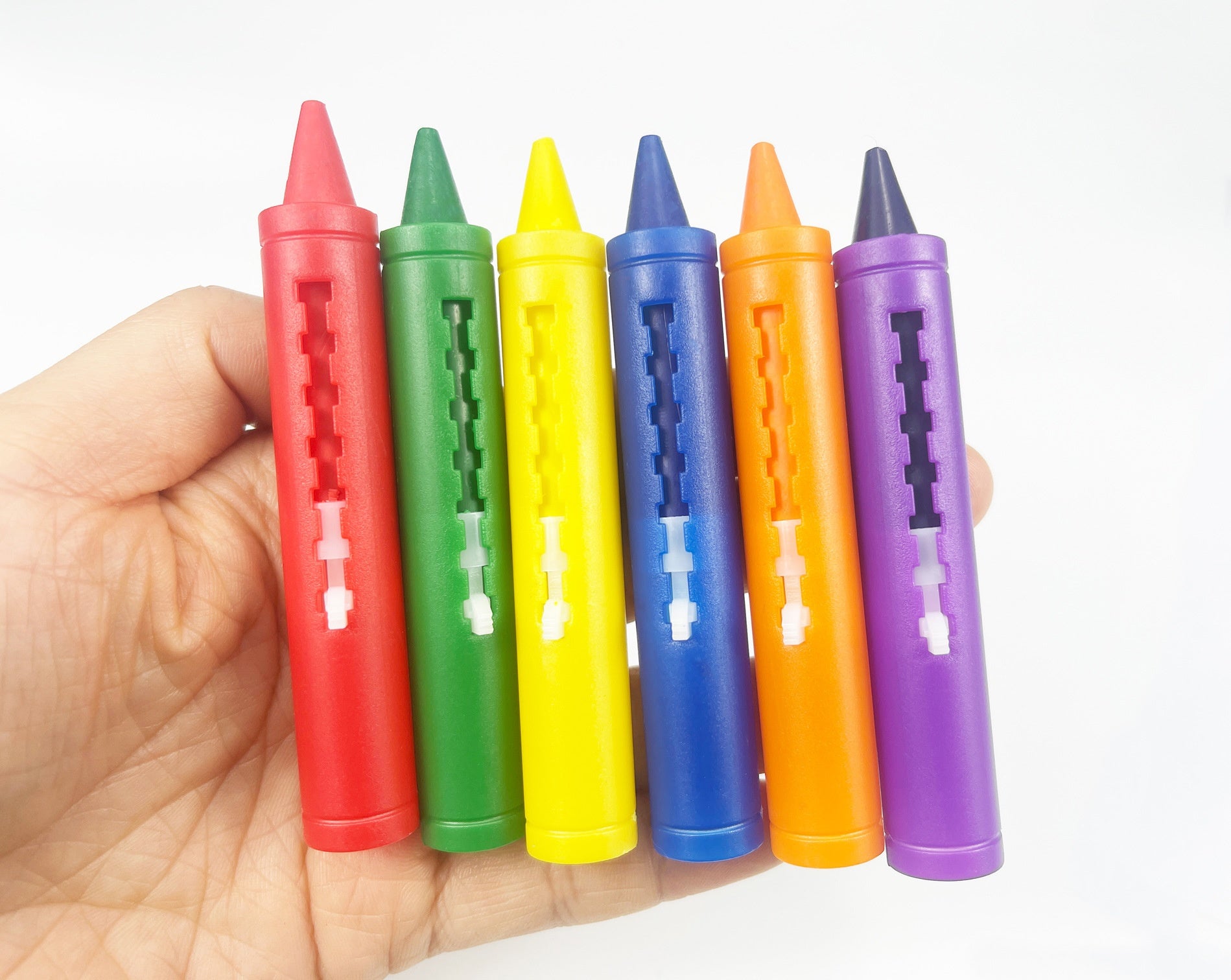 Washable Push-and-pull Rod Bathroom Children's Crayons