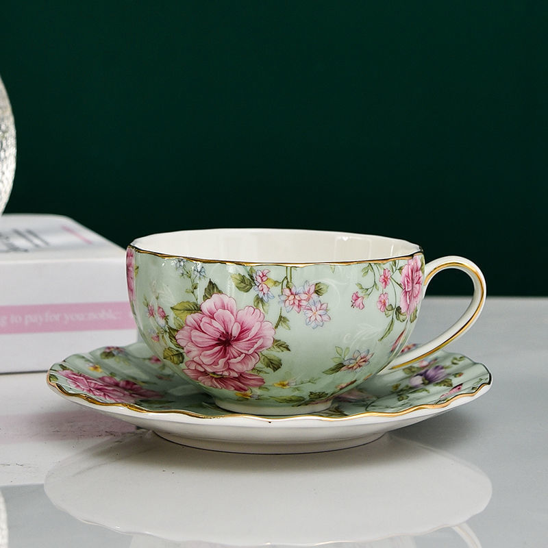Coffee Ceramic Tea Cup Suit