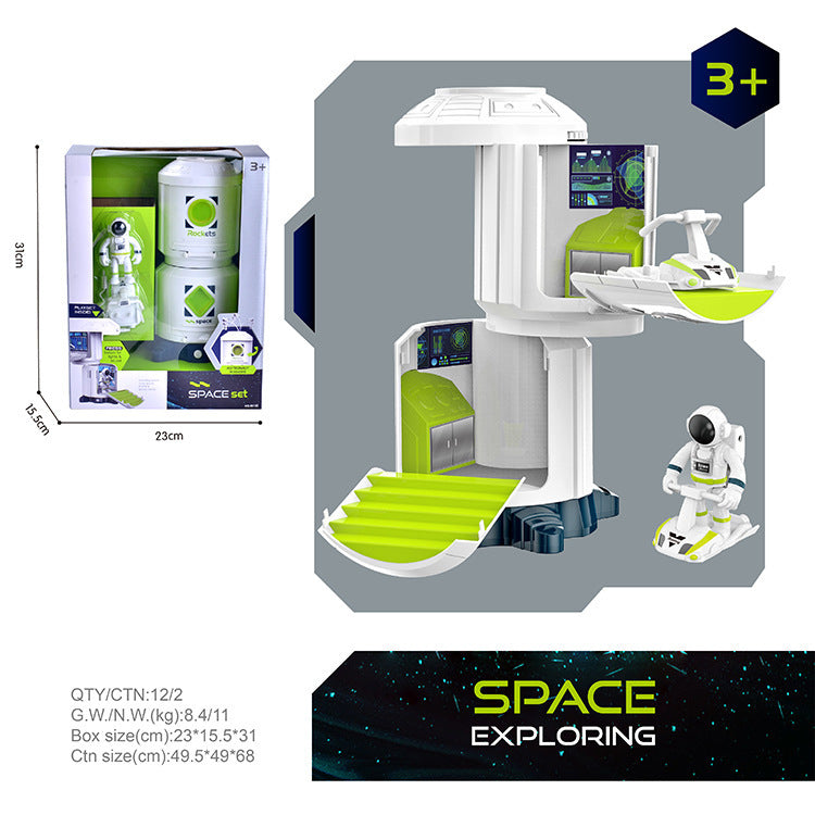 Interstellar Space Spacecraft Model Electric Vocalizing Dazzling Light Toys