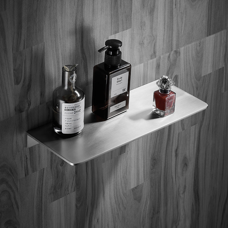 Bathroom Wall-mounted Washstand Mirror Front Storage Rack