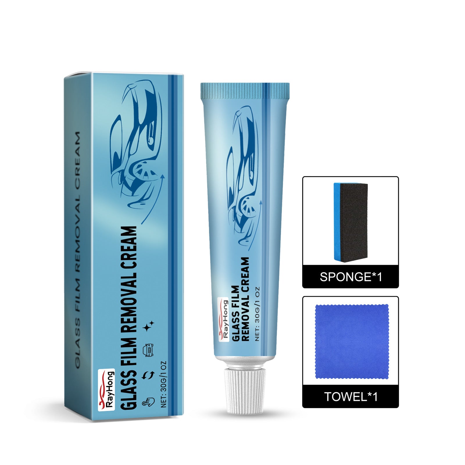 Car Glass Oil Film Cleaner