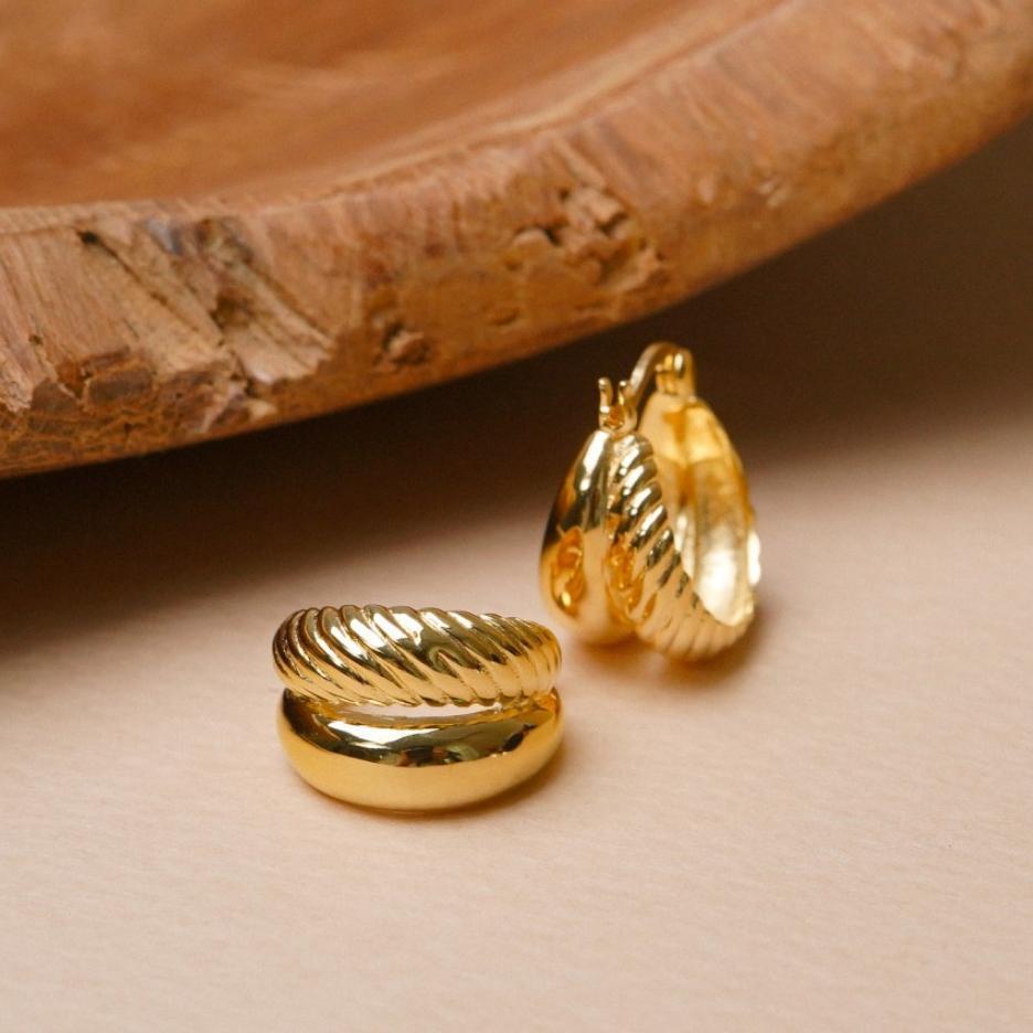 Simple Fashion 925 Sterling Silver Double Stud Earrings For Women