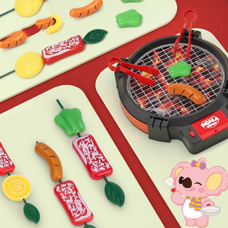 Children Play House Toy Simulation Kitchenware Electric Oven Hot Pot
