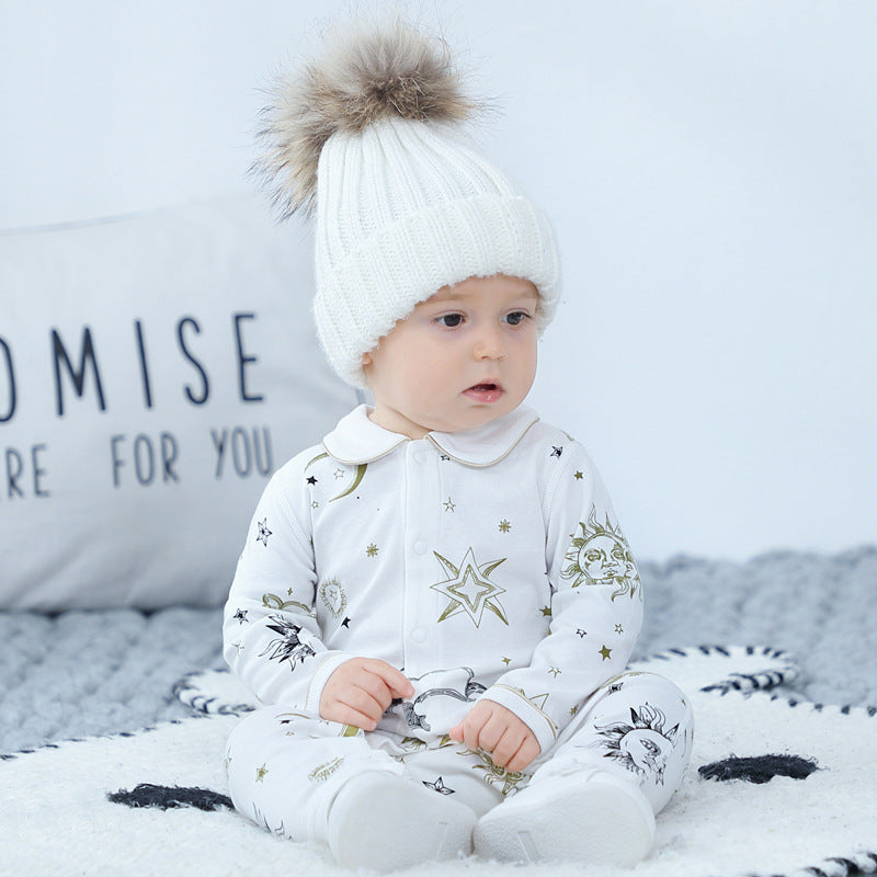 Baby Jumpsuit Newborn Class A Pure Cotton Clothing Baby