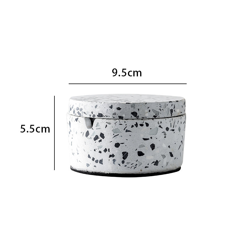 Grindstone Creative Office Ashtray With Lid