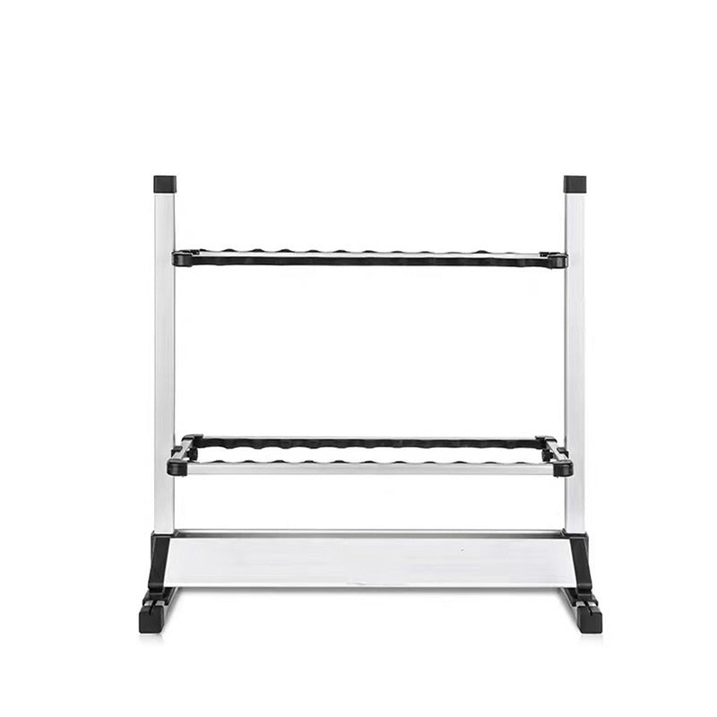 24 Hole Aluminum Alloy Fishing Gear Display Rack