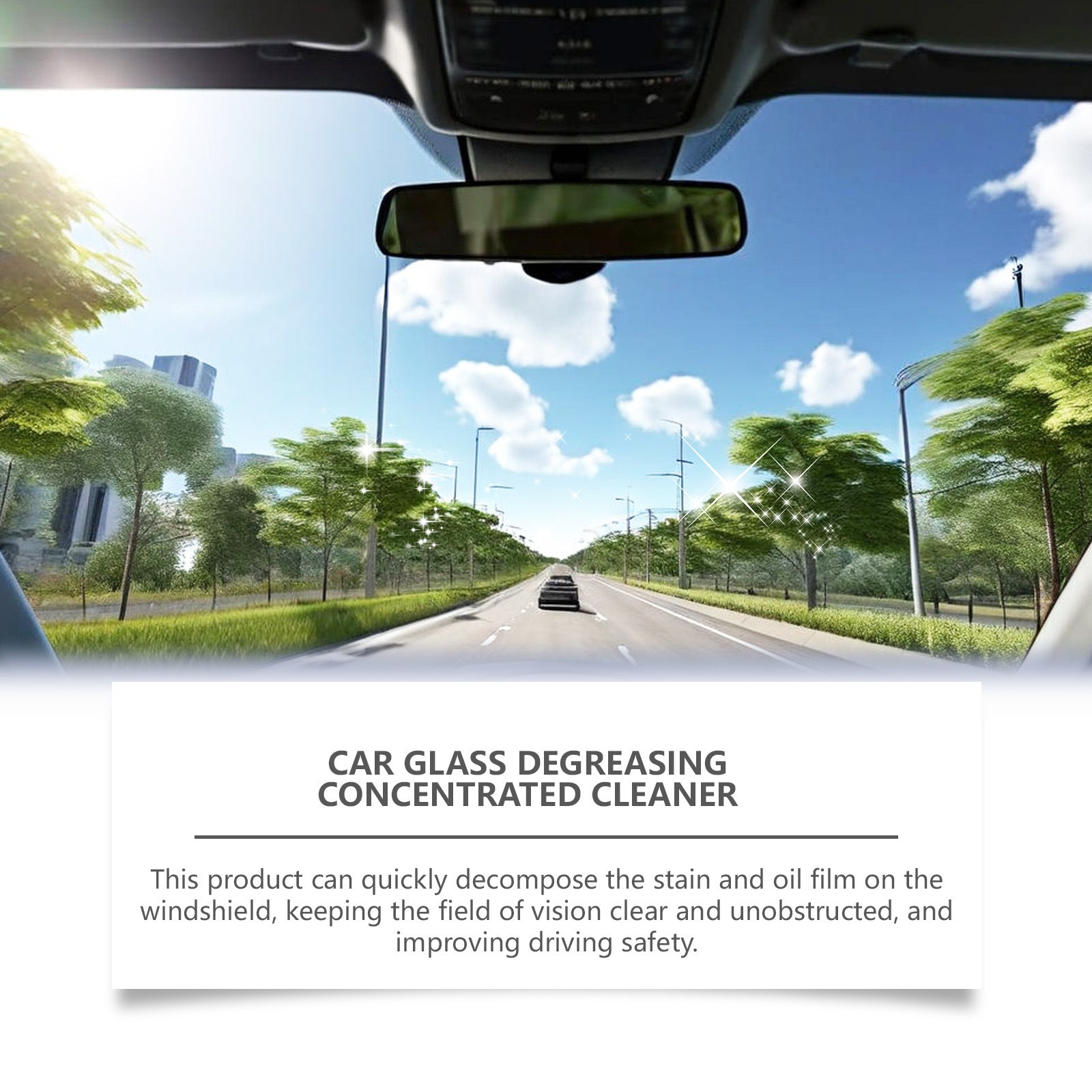 Car Glass Cleaner Lightweight Protection
