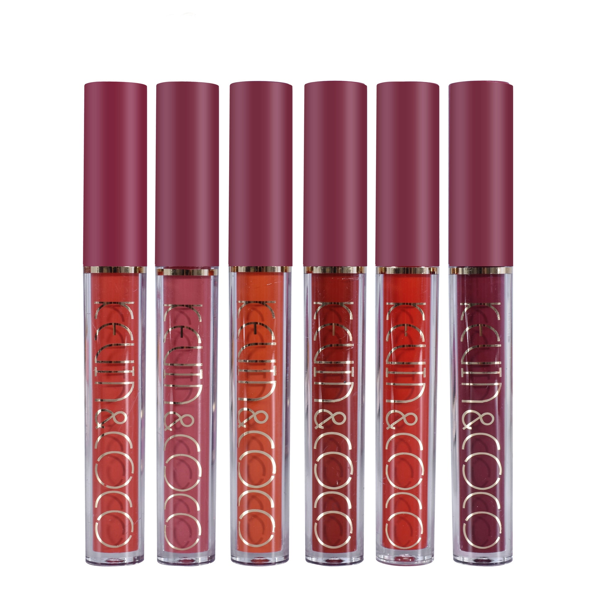 Fashion6-color Lip Glaze Bright  Gloss Lipstick Set