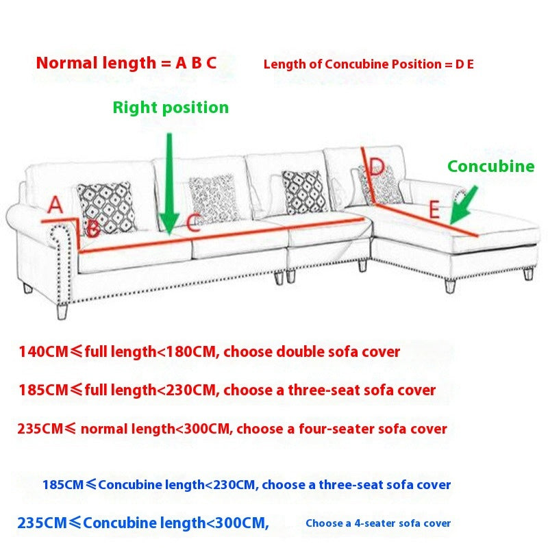 Elastic Sofa Slipcover All-inclusive Knitted High Elastic Beanbag Cover