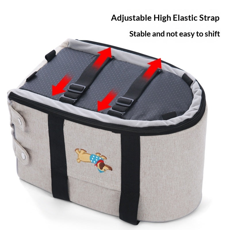 Car Dog Kennel Small Dog Car Center Console Pet Pad