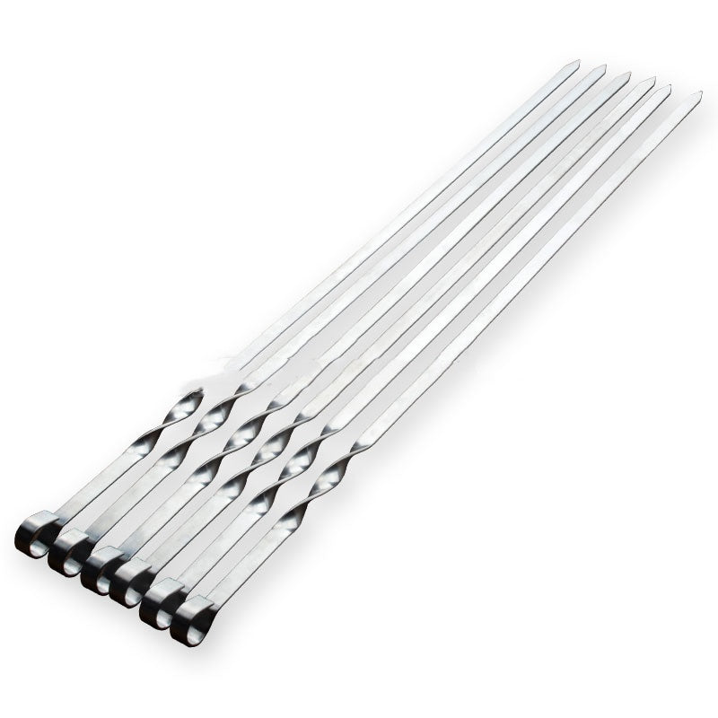 Barbecue Skewers Large Stainless Steel Kebab Skewers