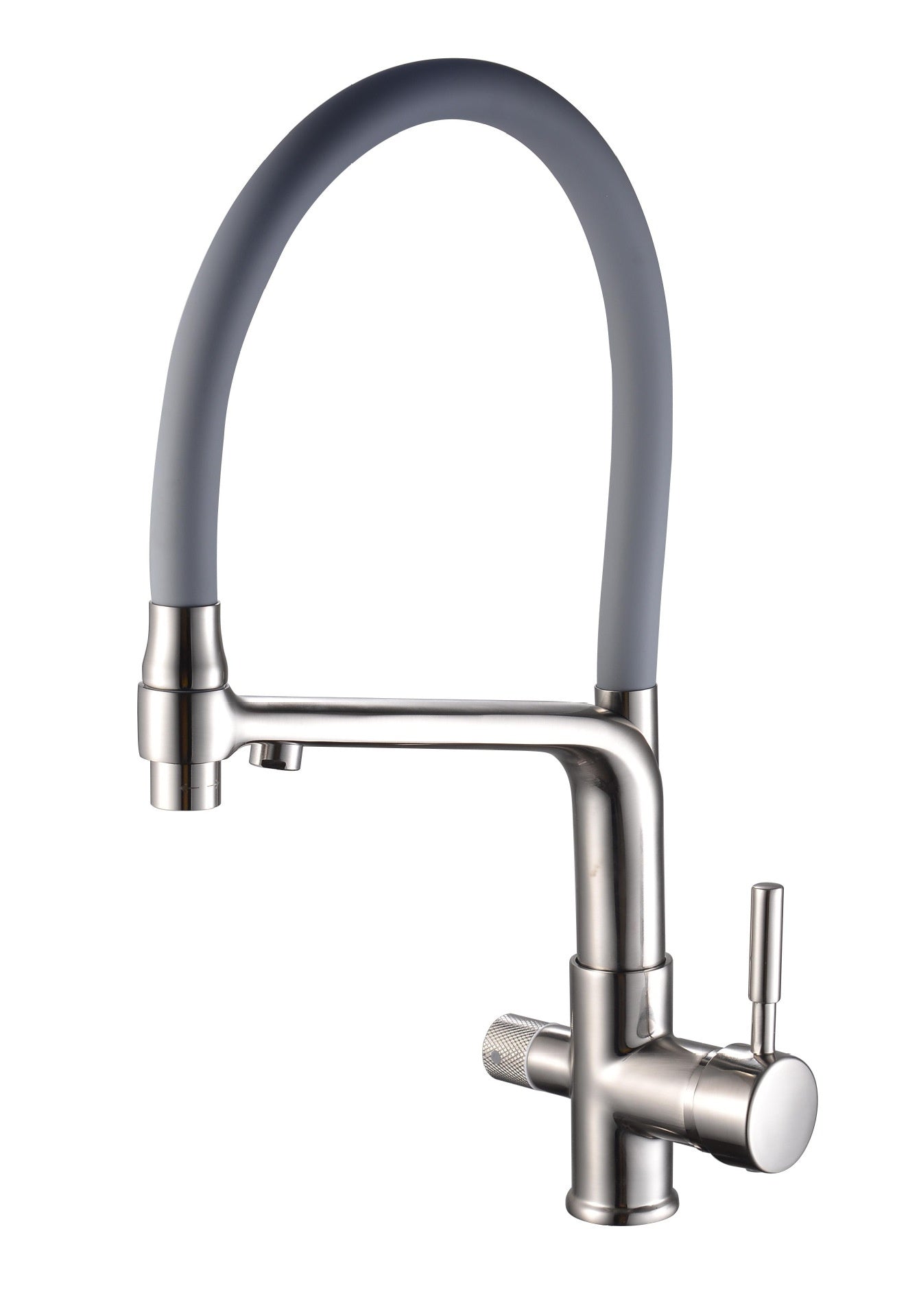 Copper Three In One Kitchen Hot And Cold Spring Sink Faucet