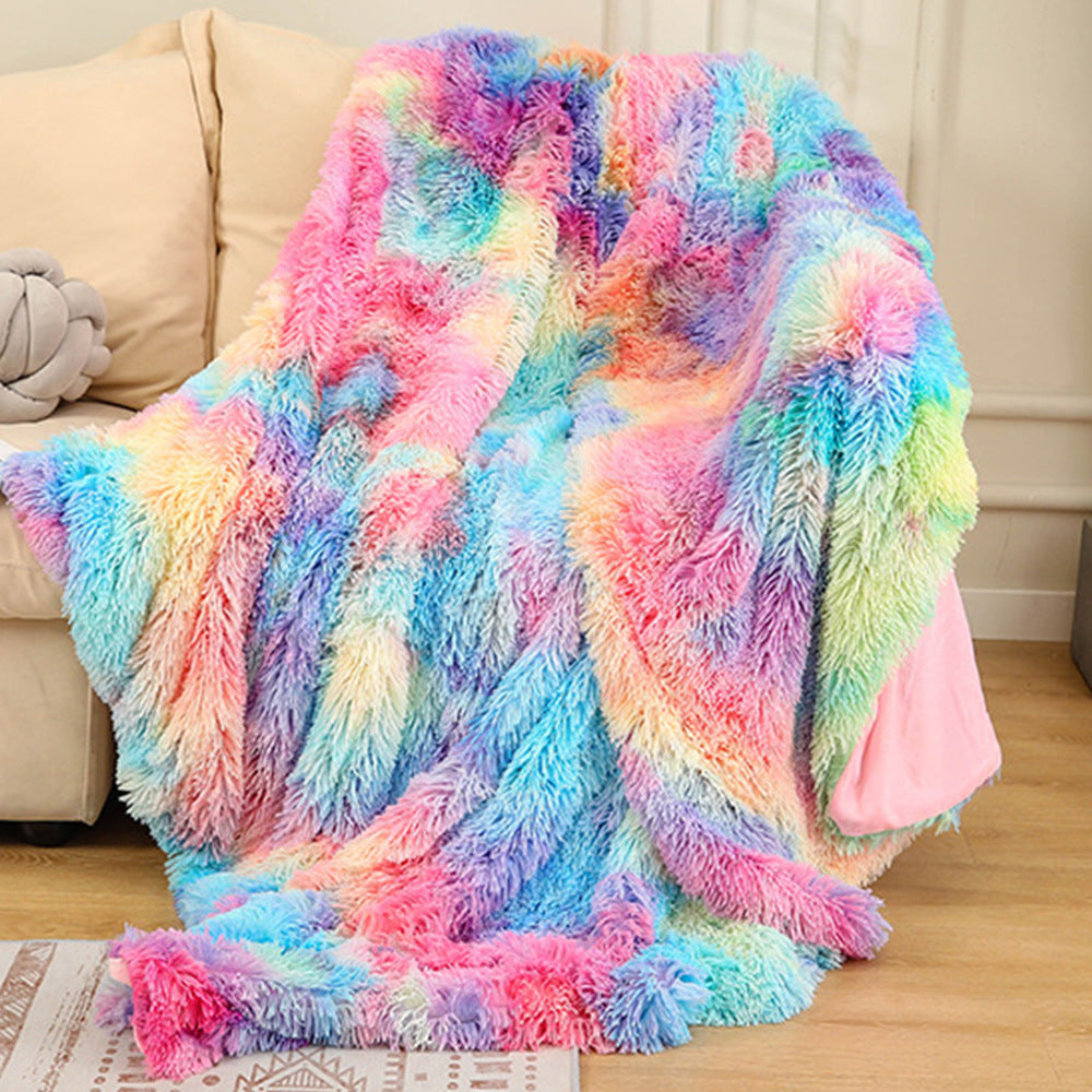 Flannel pv plush blanket