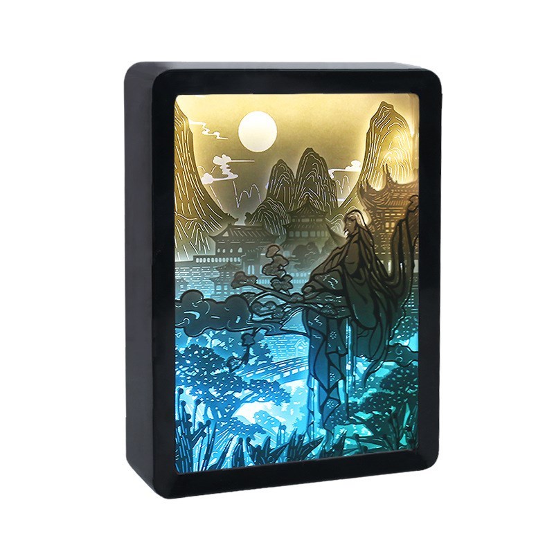 Bedside Decoration Of Bedroom Frame Lamp