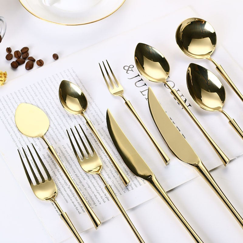 Aden Bright Western Food Knife Fork Spoon