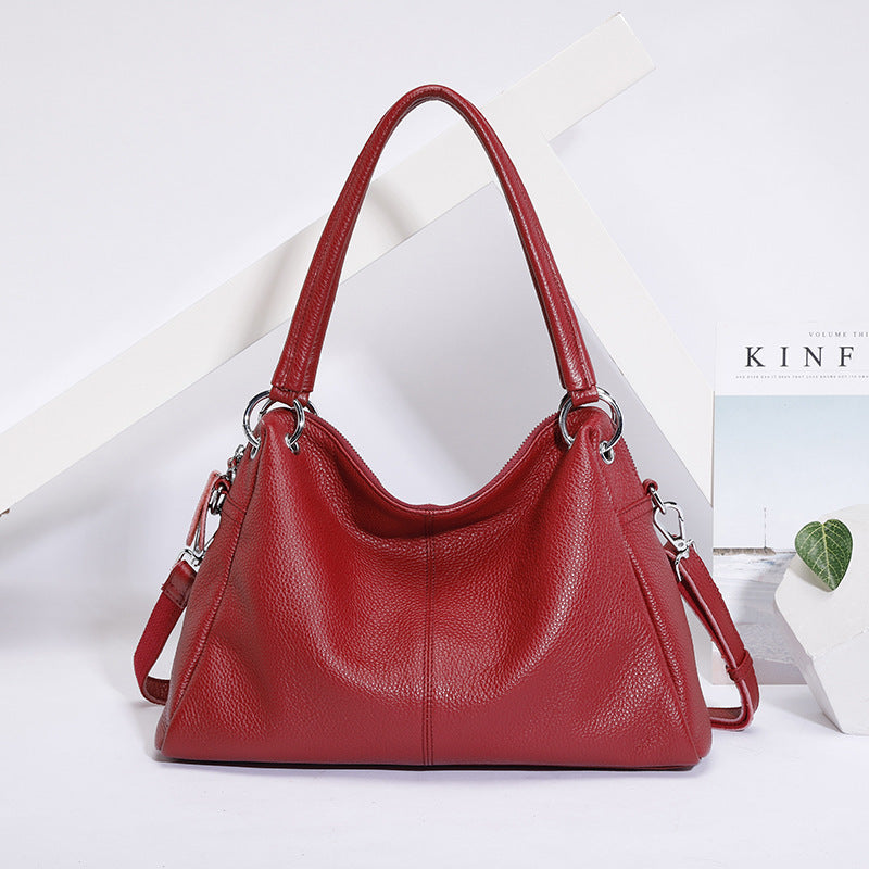 Fashion Genuine Leather Totes Lady Crossbody Bag Handbag