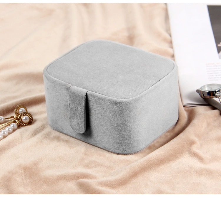 Simple Double Layer Jewelry Storage Box