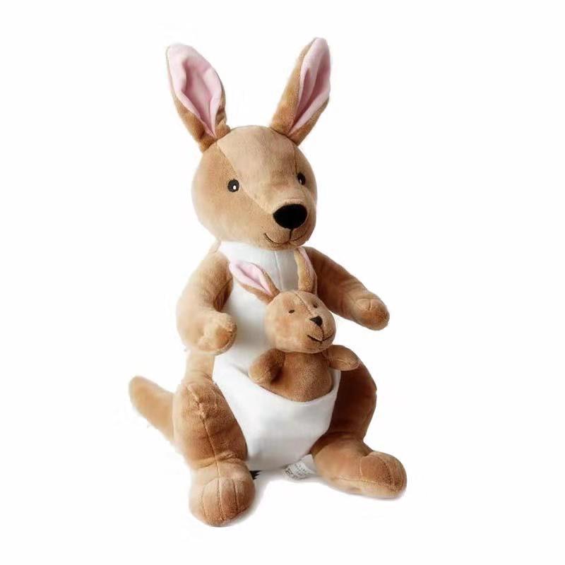 Children's Mother And Child Kangaroo Doll Plush Toys