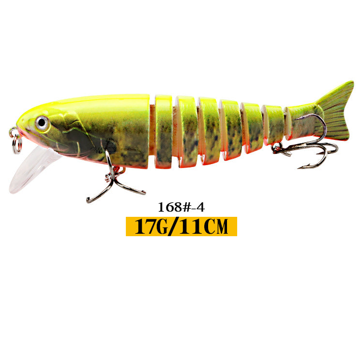 Multi-section Five-color Eight-section Lure Set
