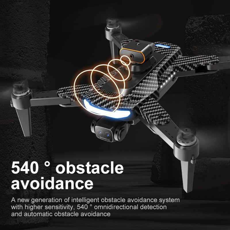 P17 Drone Retour Automatique Évitement d'Obstacles sans Balais Télécommande Photographie Aérienne Haute Définition Quadricoptère à Flux Optique