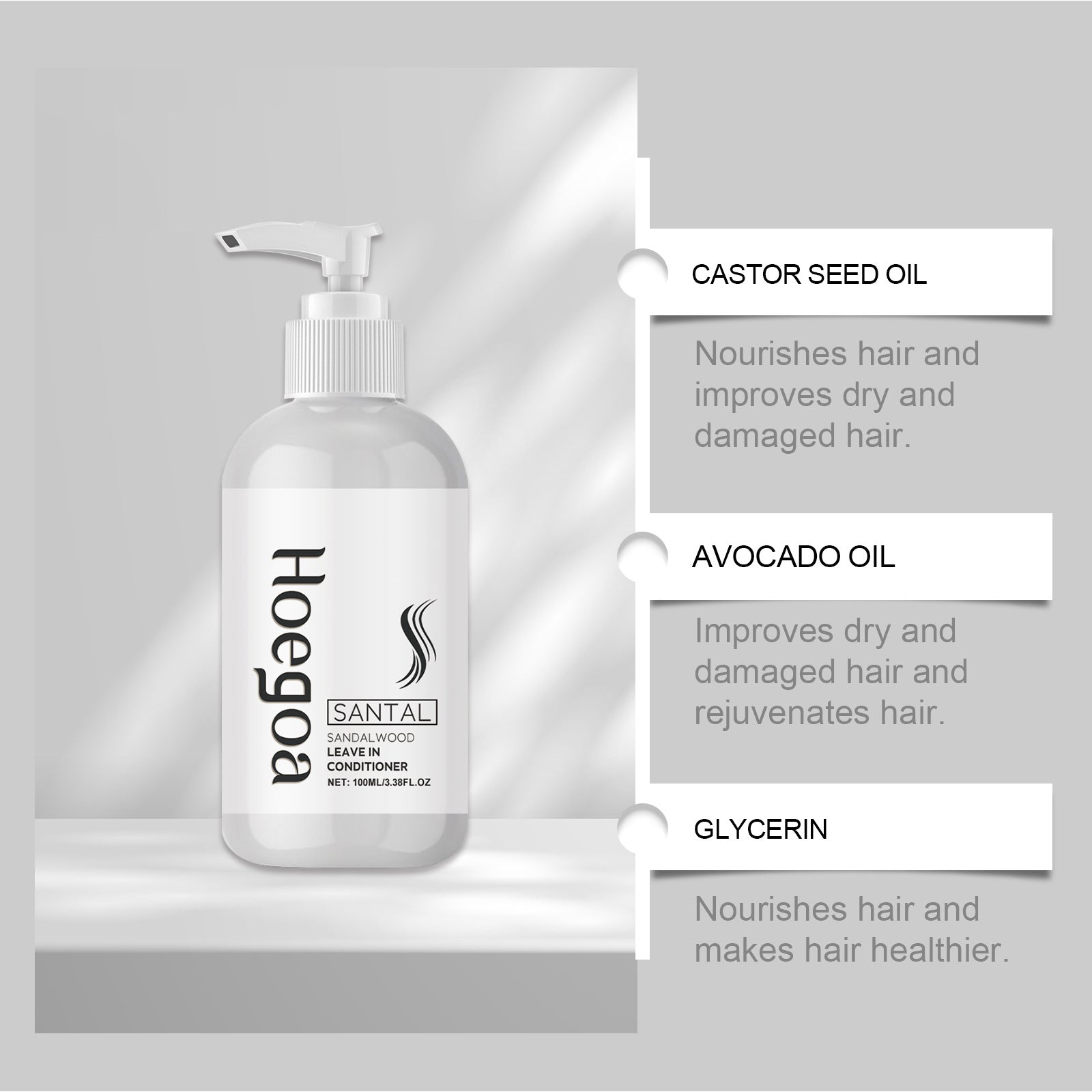 Nourishing And Repairing Frizzy Hair Conditioner Without Washing