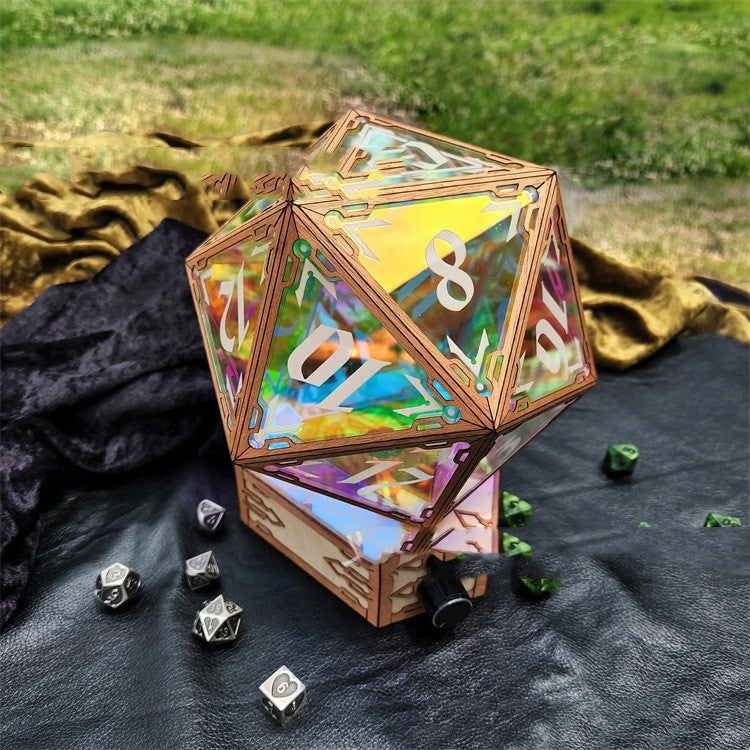 Creative Natural Rolling Geometric Light And Shadow Lamp Decorations