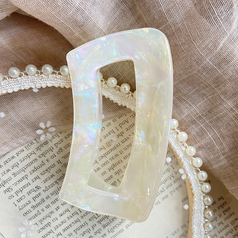Fantasy Colorful Large Acetate Shark Clip
