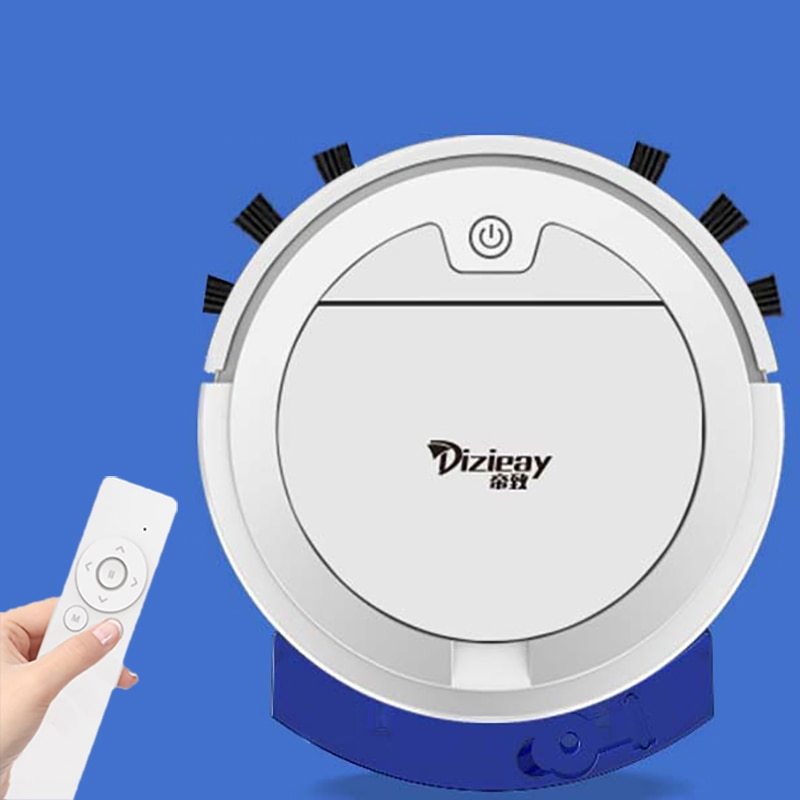 Ultra-thin Robot Vacuum Cleaner with Water Tank wet and dry 2800Pa Vacuum Cleaner with Remote Control sweeping and mopping robot