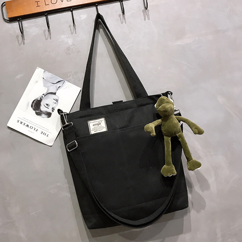 Crossbody Japanese large-capacity canvas bag