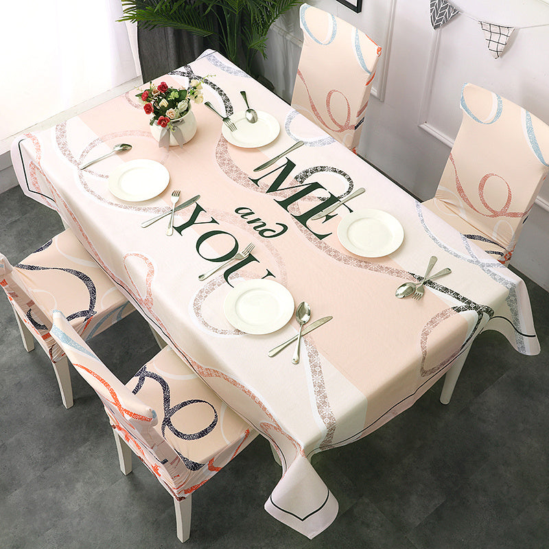 Cotton  waterproof tablecloth