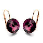 High-grade Multicolor Crystal Earrings For Women