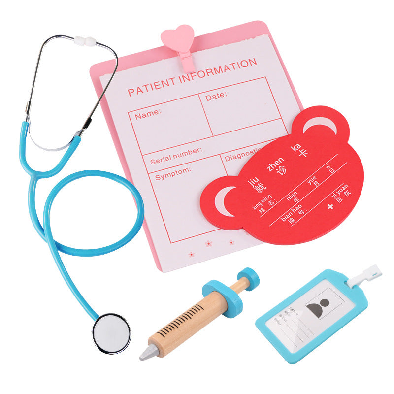 Girl play house simulation doctor injection toy gift