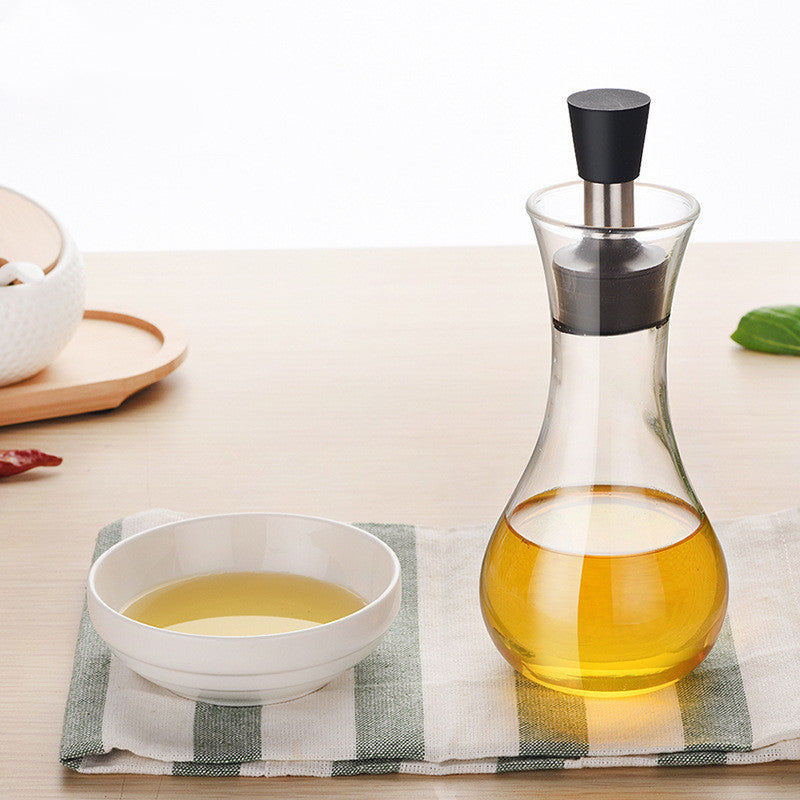 Kitchen condiment bottle creative soy sauce pot