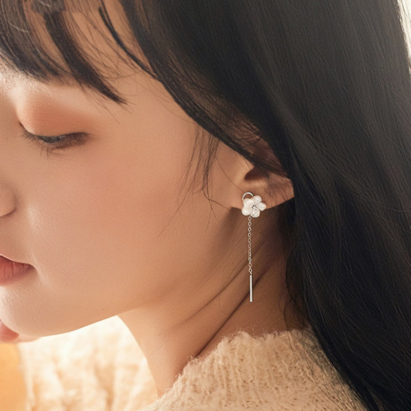 Long tassel earrings