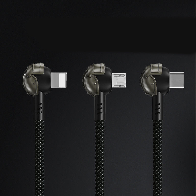 Three-stage data cable