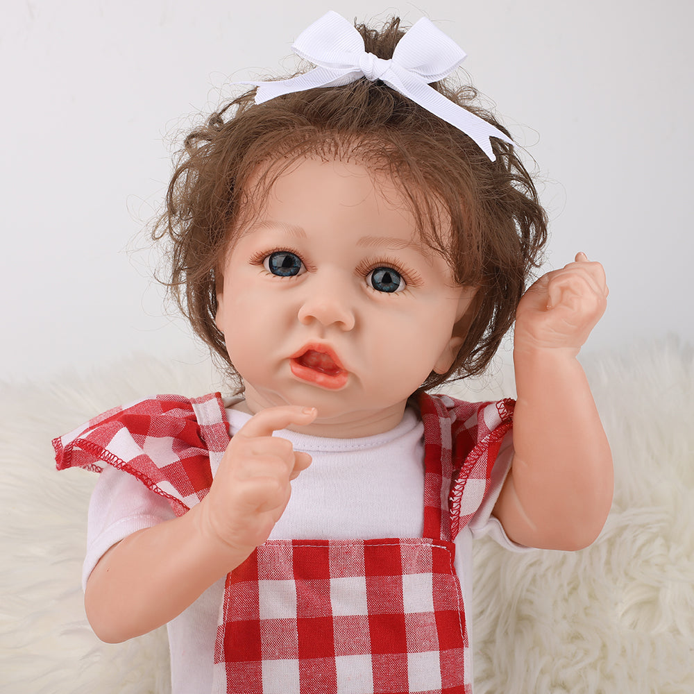 Simulation soft tape body reborn baby doll