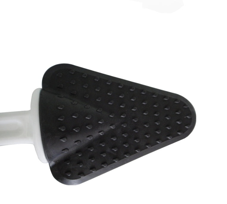 Rubber Bathroom Toilet Brush Kitchen Cleaning Brush Toilet Spear Cleaning Tools Creative Rubber Toilet Clean Scrape