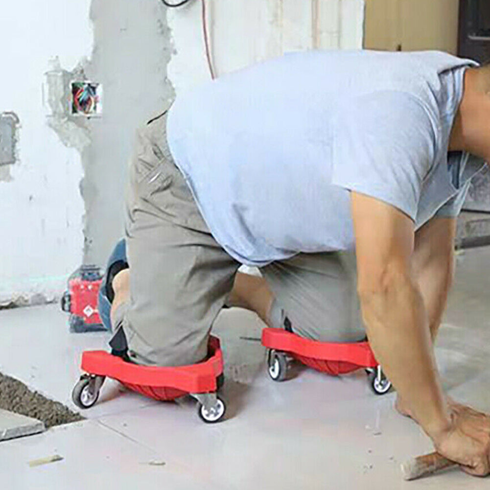 Sliding knee pads