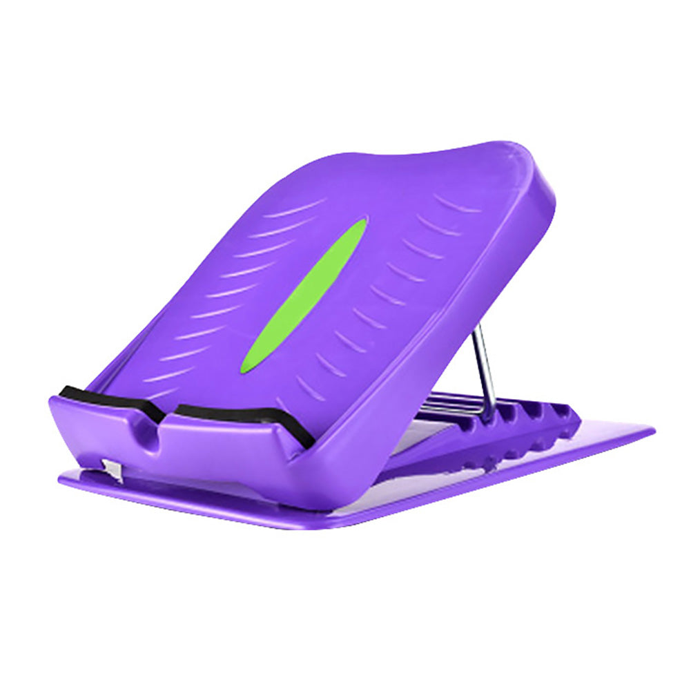 Planche Inclinée Portable de Fitness pour la Maison Réglable Intérieur Extérieur Étirement du Talon d'Achille à Assembler