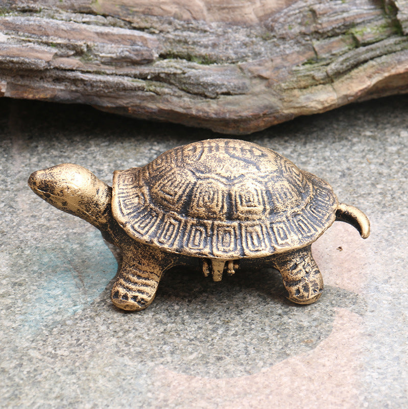 Creative Nostalgic Full Cast Iron Tortoise Ashtray