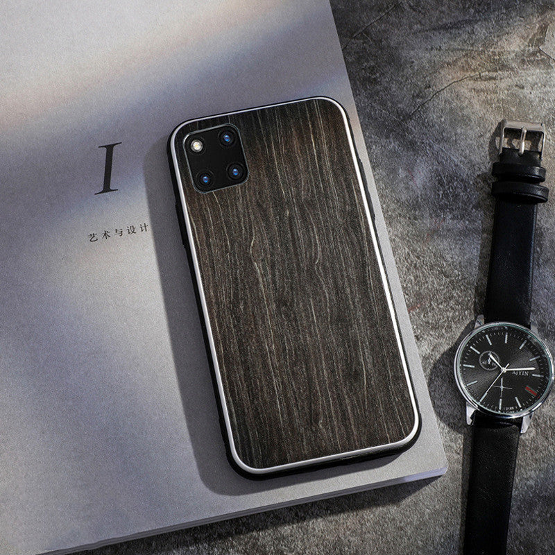 Coque de téléphone compatible en bois massif