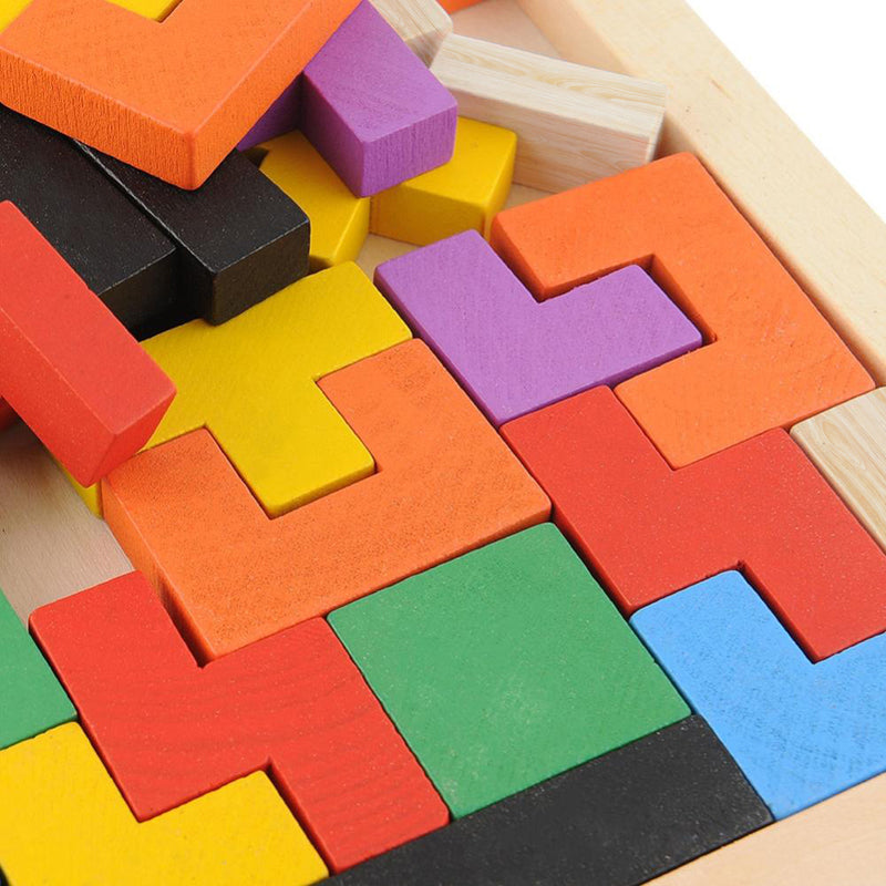 Wooden Early Education Round Bead Toy Brick