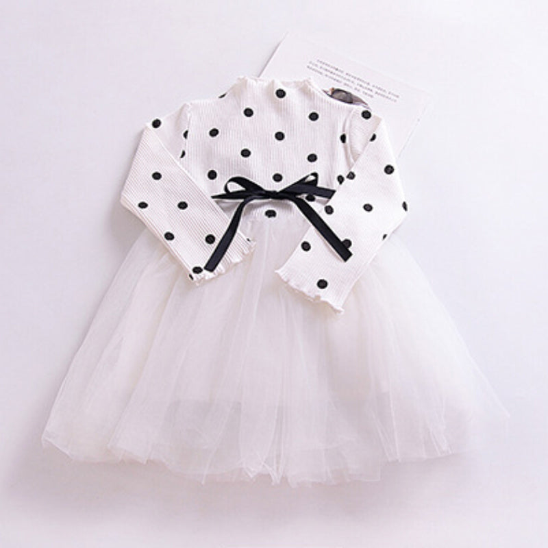 Western-style print princess dress