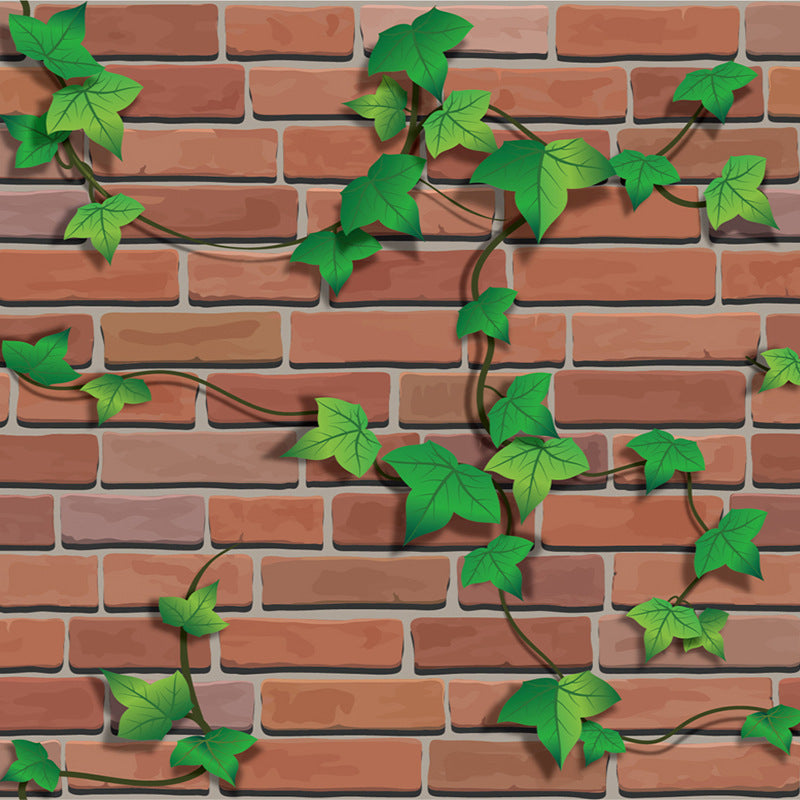 Waterproof stone balcony wallpaper